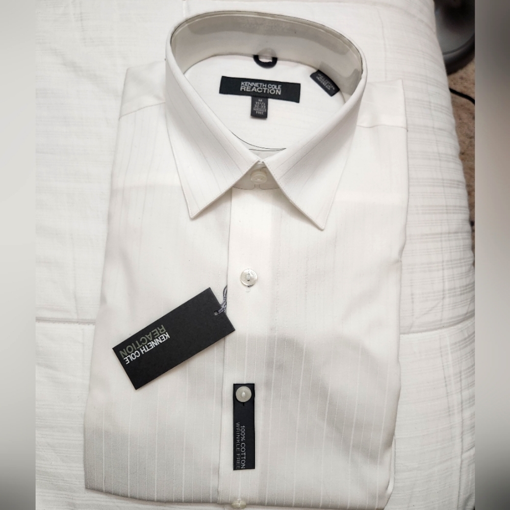 NWT Kenneth Cole Reaction Dress Shirt
